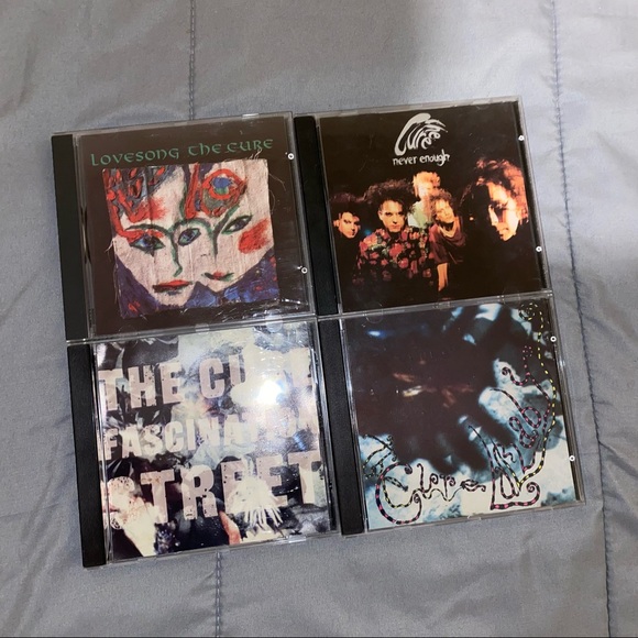 4 All The Cure CDs all CD singles - Picture 1 of 9
